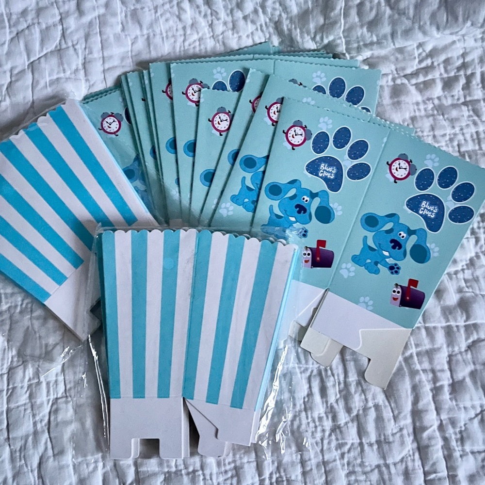 Blues Clues Party Supply 39 Treat Boxes Prize Container Goody Bag Holder Favor